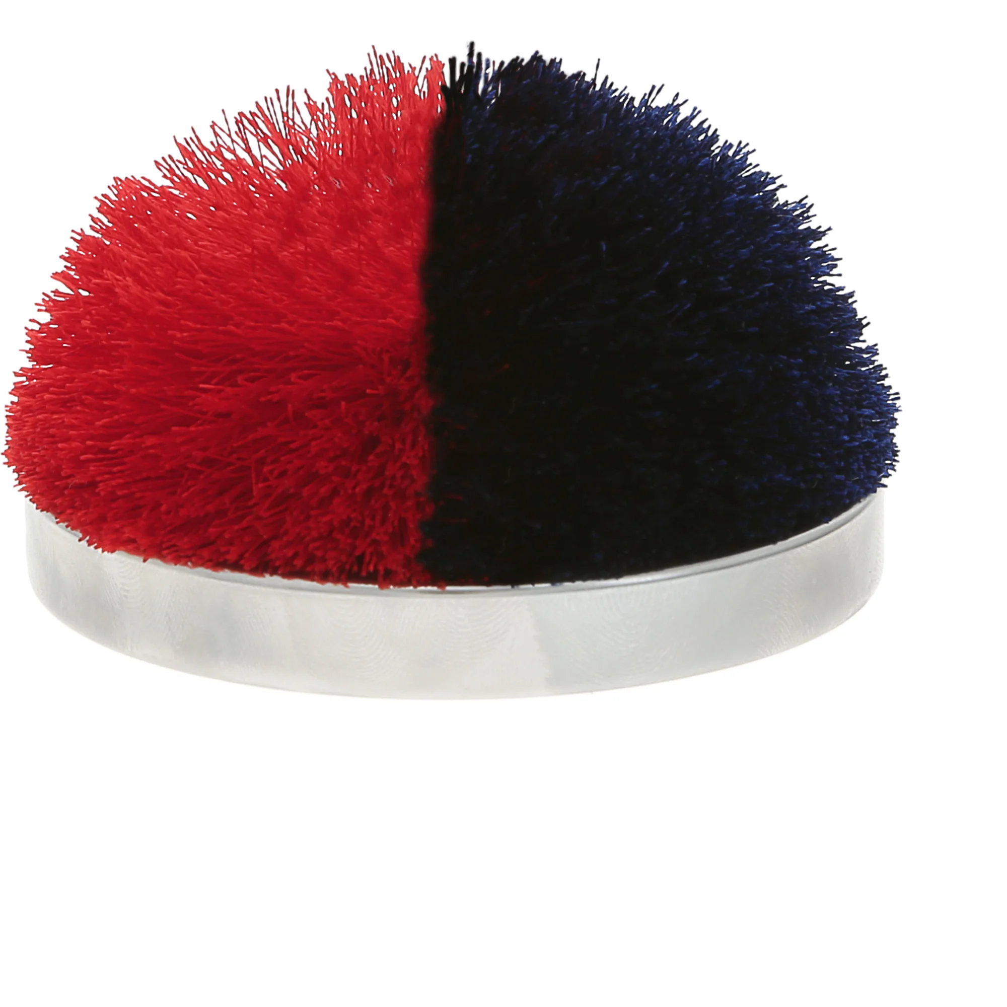 Red & Navy 2.75" Pom Pom Lid - Image 3