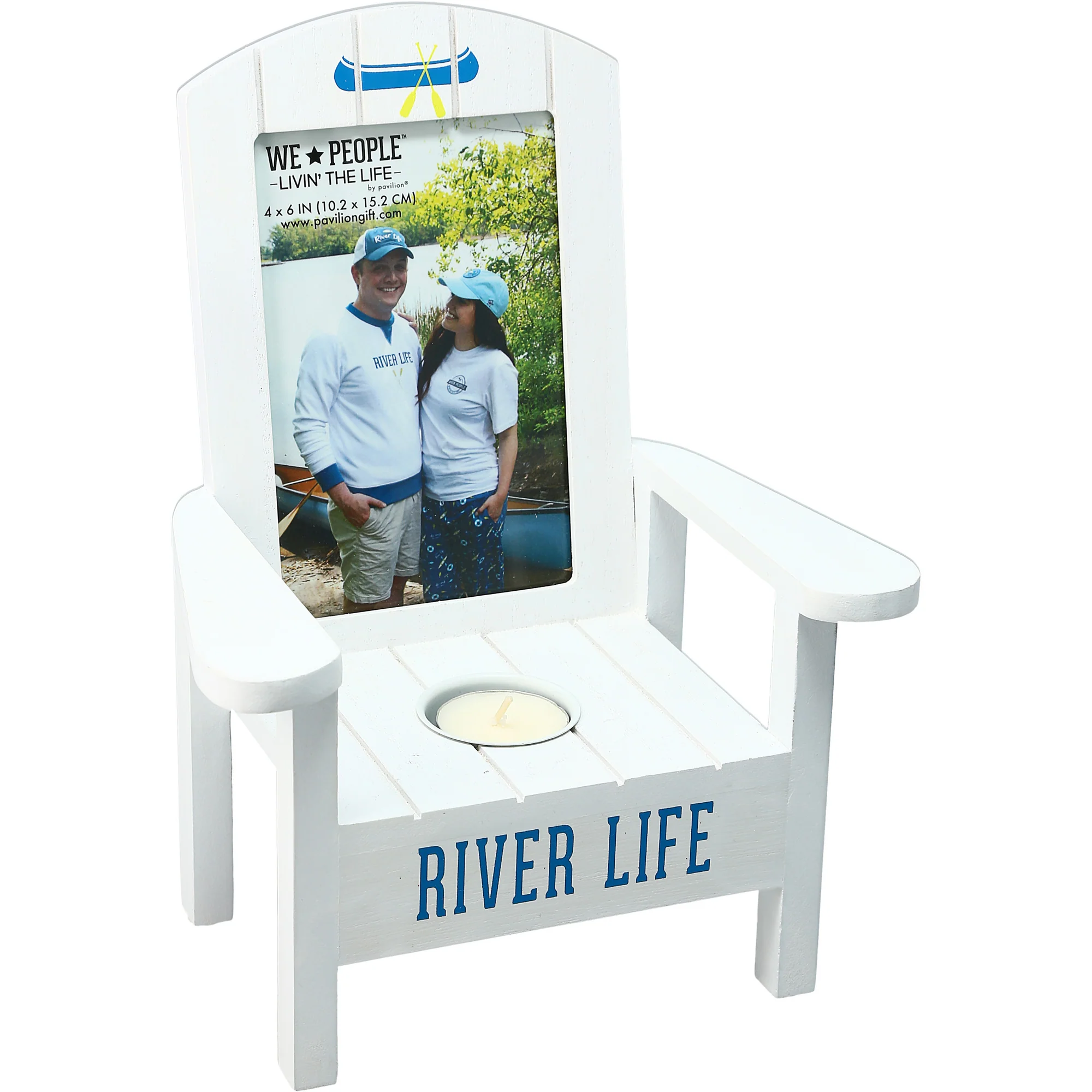 River Life Tealight Photo Frame (Holds 4" x 6" Photo) - Image 4
