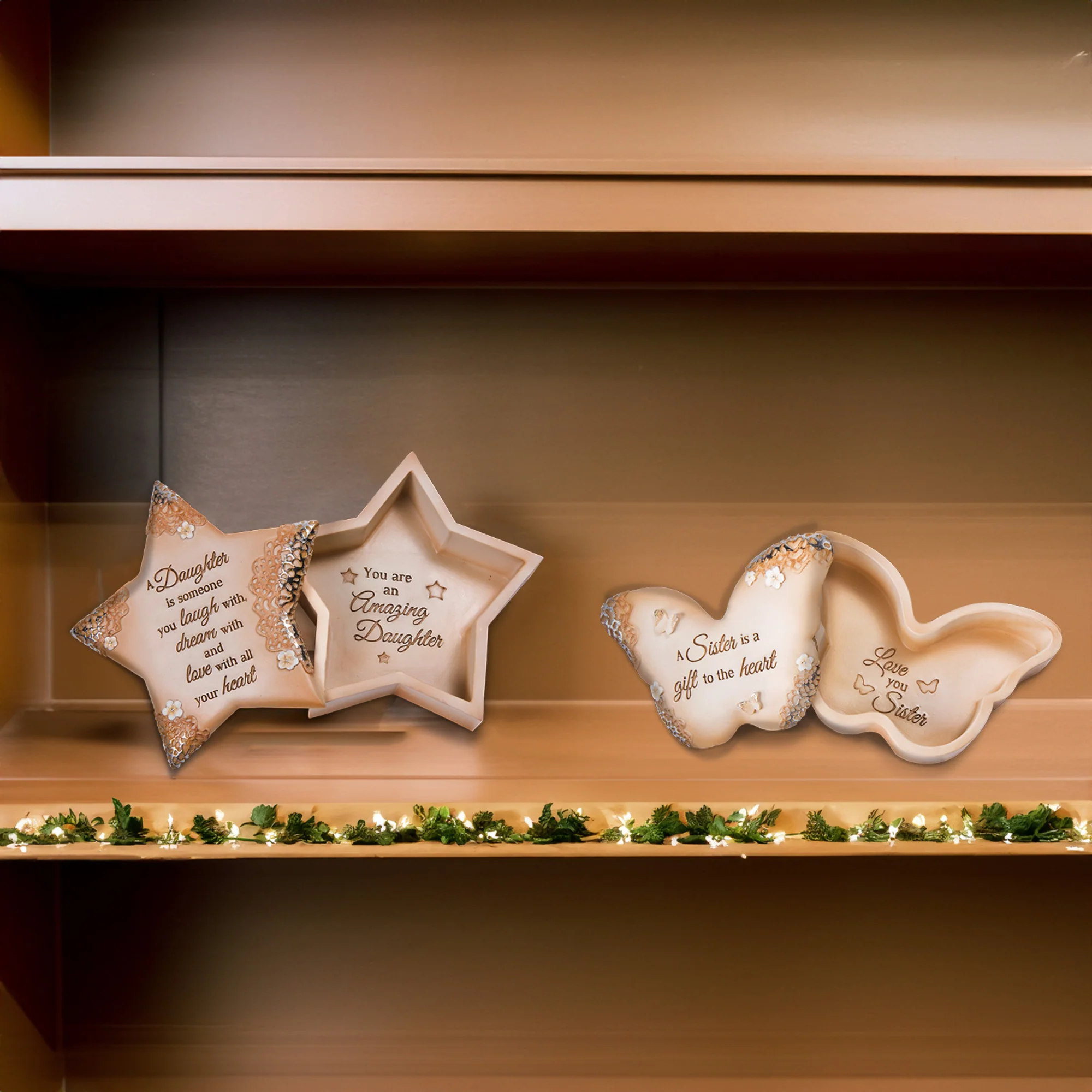 Sister 4" x 2.5" Butterfly Keepsake Box - Image 4
