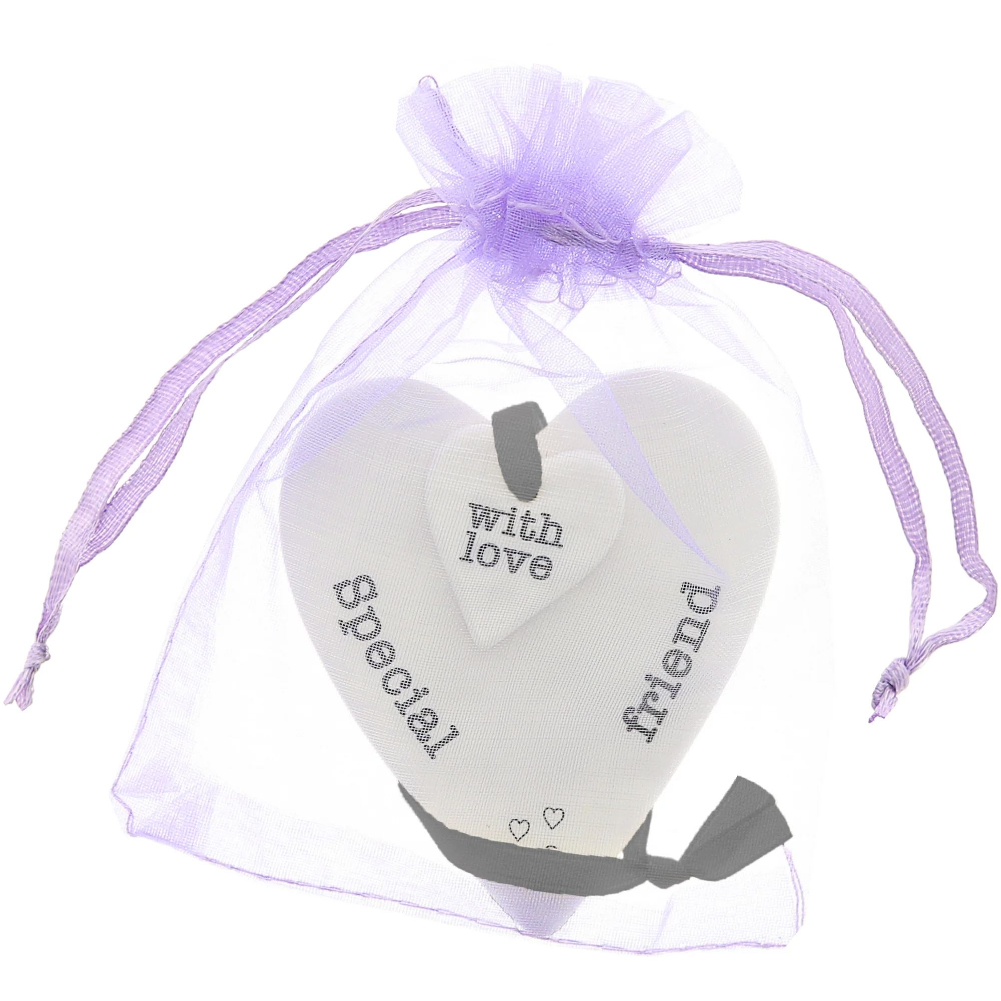 Special Friend 3" Ceramic Keepsake Heart Plaque - Image 7