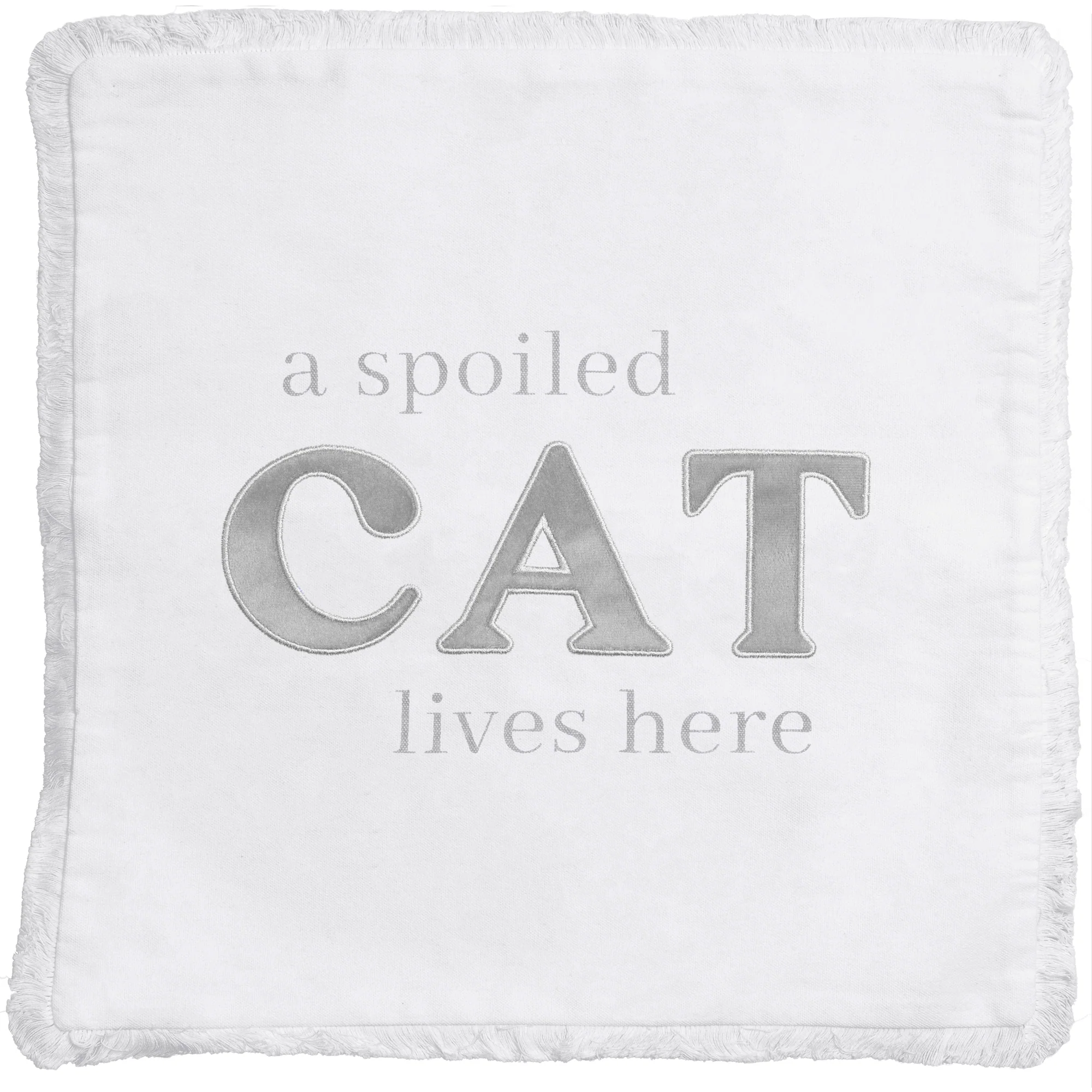 Spoiled Cat 18" Throw Pillow Cover - Image 5