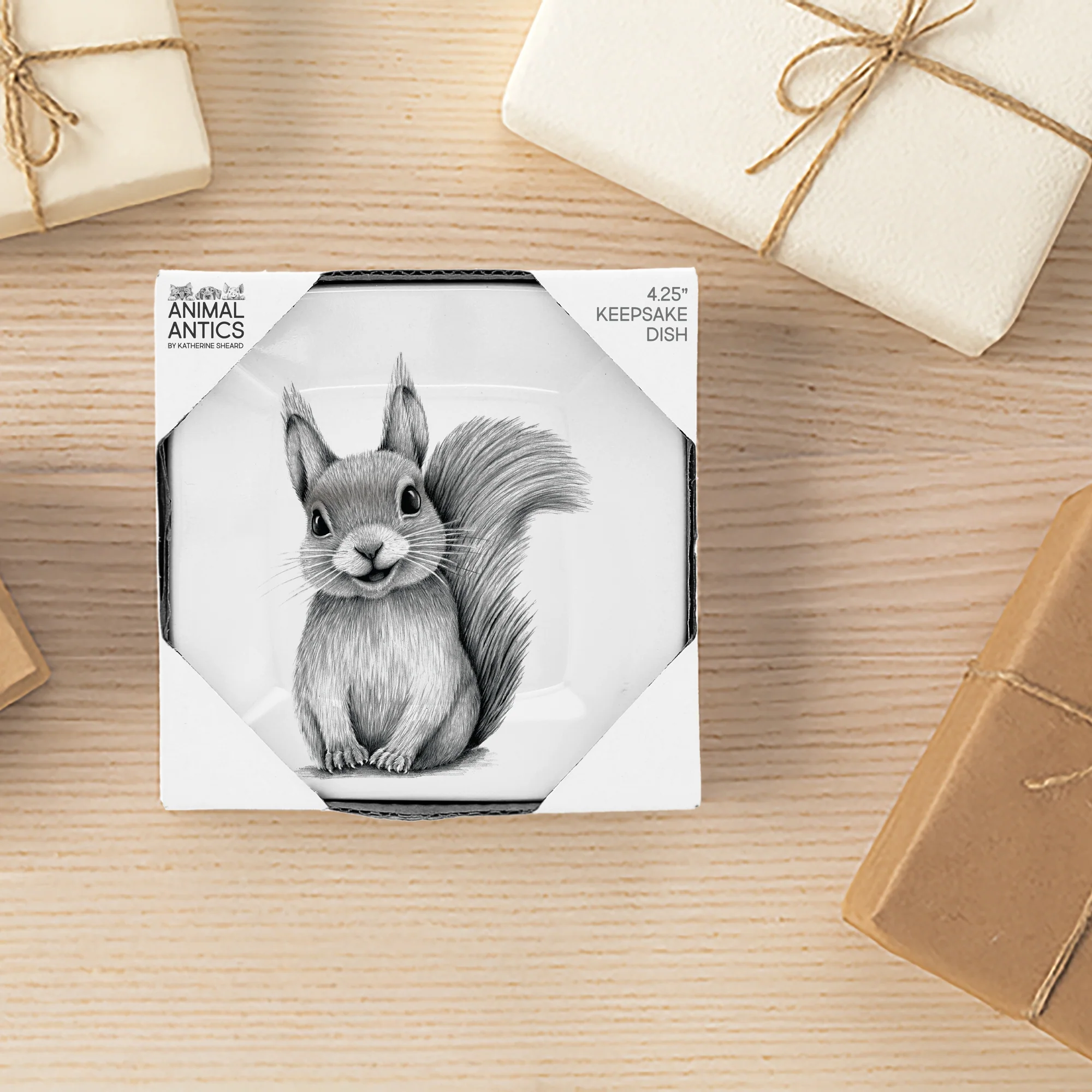 Squirrel 4.25" Keepsake Dish - Image 4