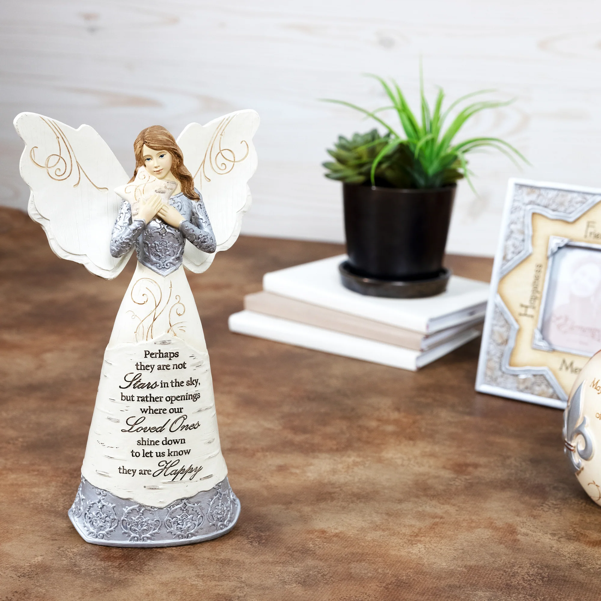 Stars in the Sky 9" Angel Holding Star - Image 3