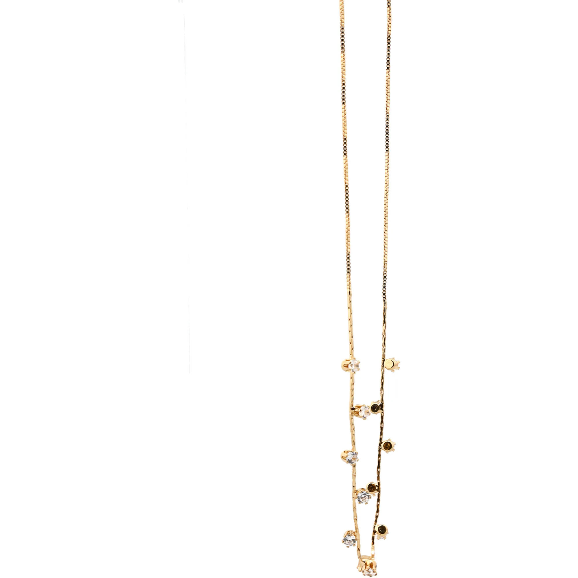 Stunning Crystal in Rose Gold 16.5-18.5" Cubic Zirconia Necklace - Image 13