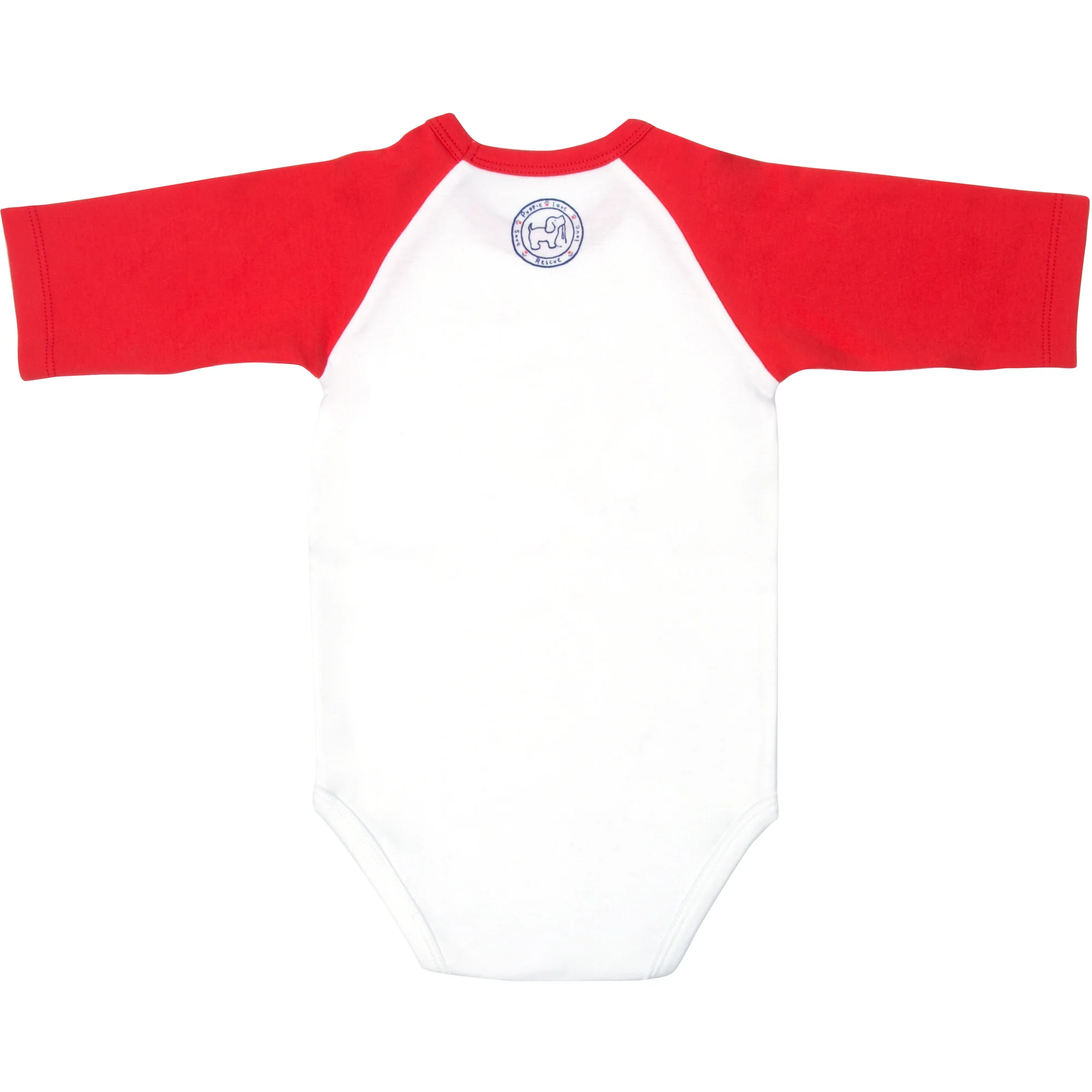 Super Hero 6-12 Months 3/4 Length Red Sleeve Onesie - Image 4