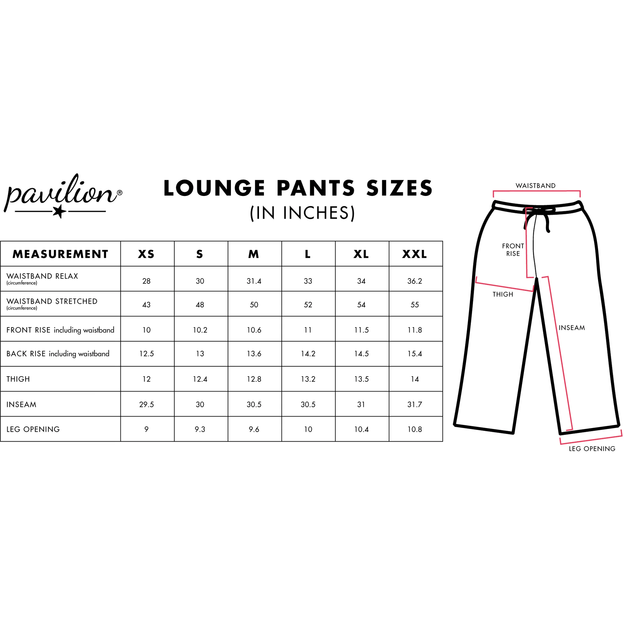 Taco and Avocado M Red Unisex Lounge Pants - Image 16