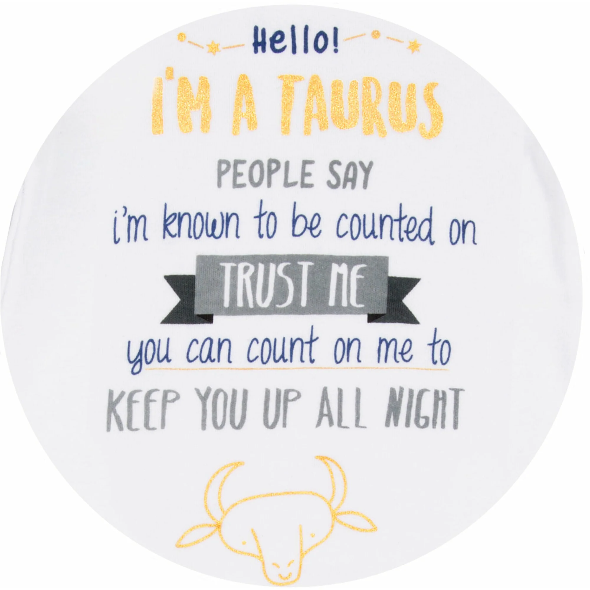 Taurus 0-3 Months Gown with Mitten Cuffs - Image 6