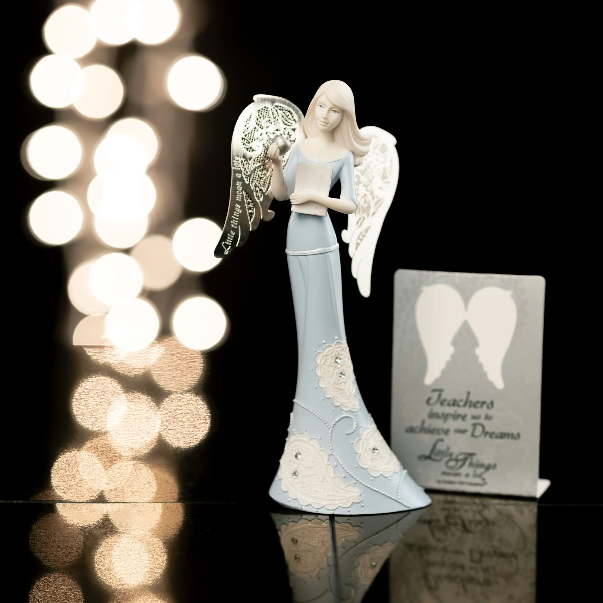 Teacher 6" Angel Holding Book - Image 3