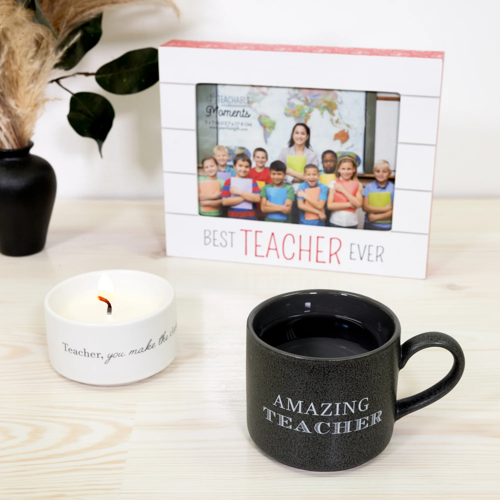 Teacher Stacking Mug and Candle Set 100% Soy Wax Scent: Tranquility - Image 3
