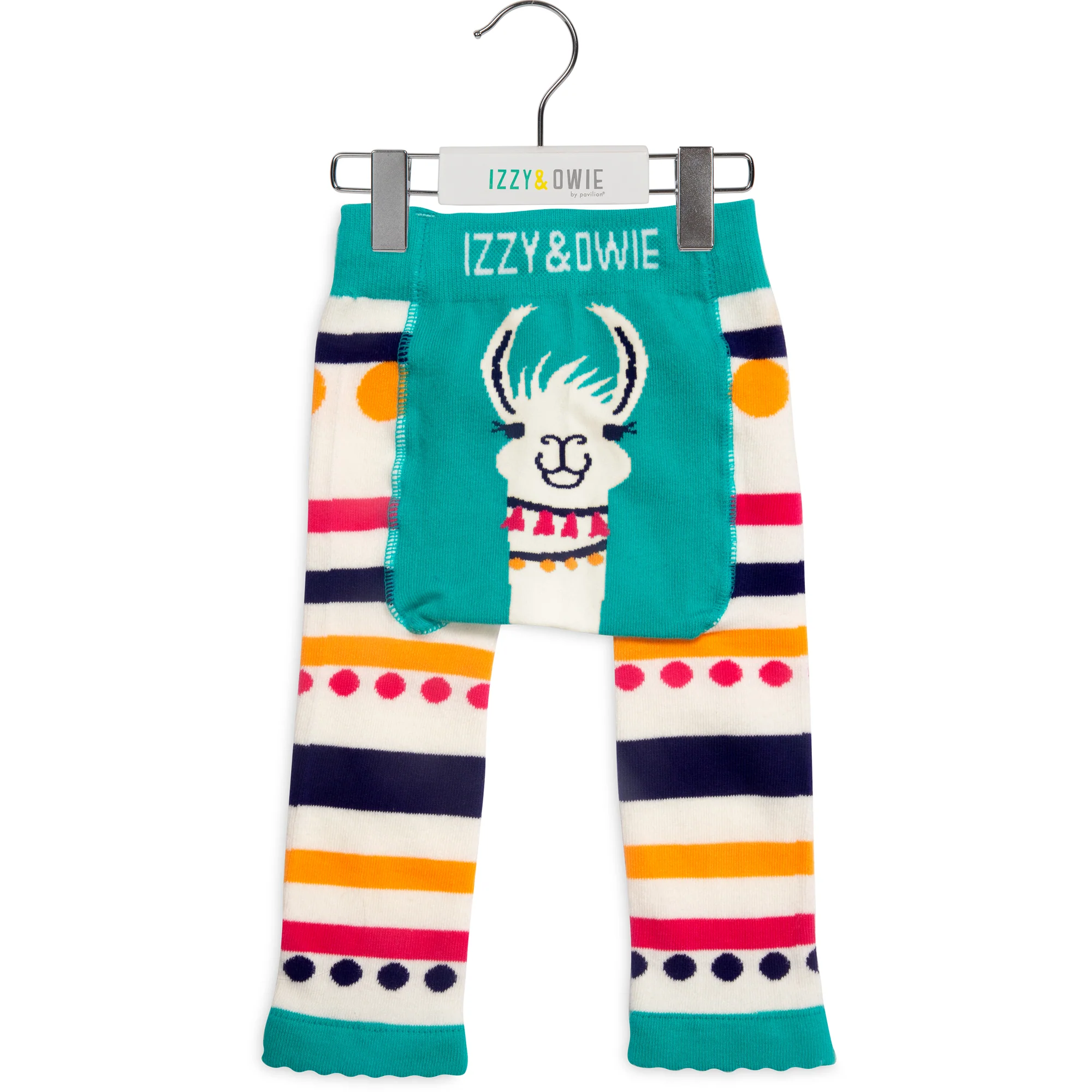 Teal Llama 6-12 Months Baby Leggings - Image 14