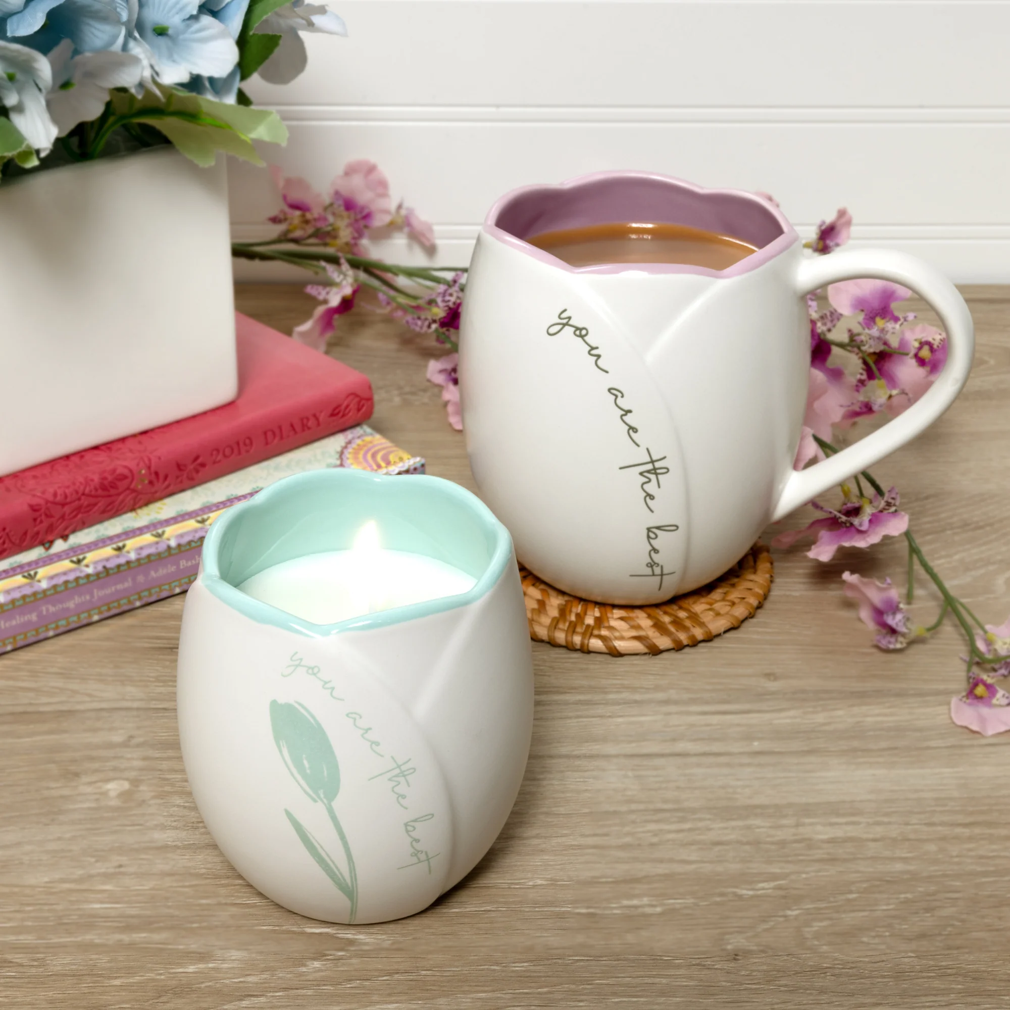 The Best 8 oz - 100% Soy Wax Candle Scent: Lavender - Image 3