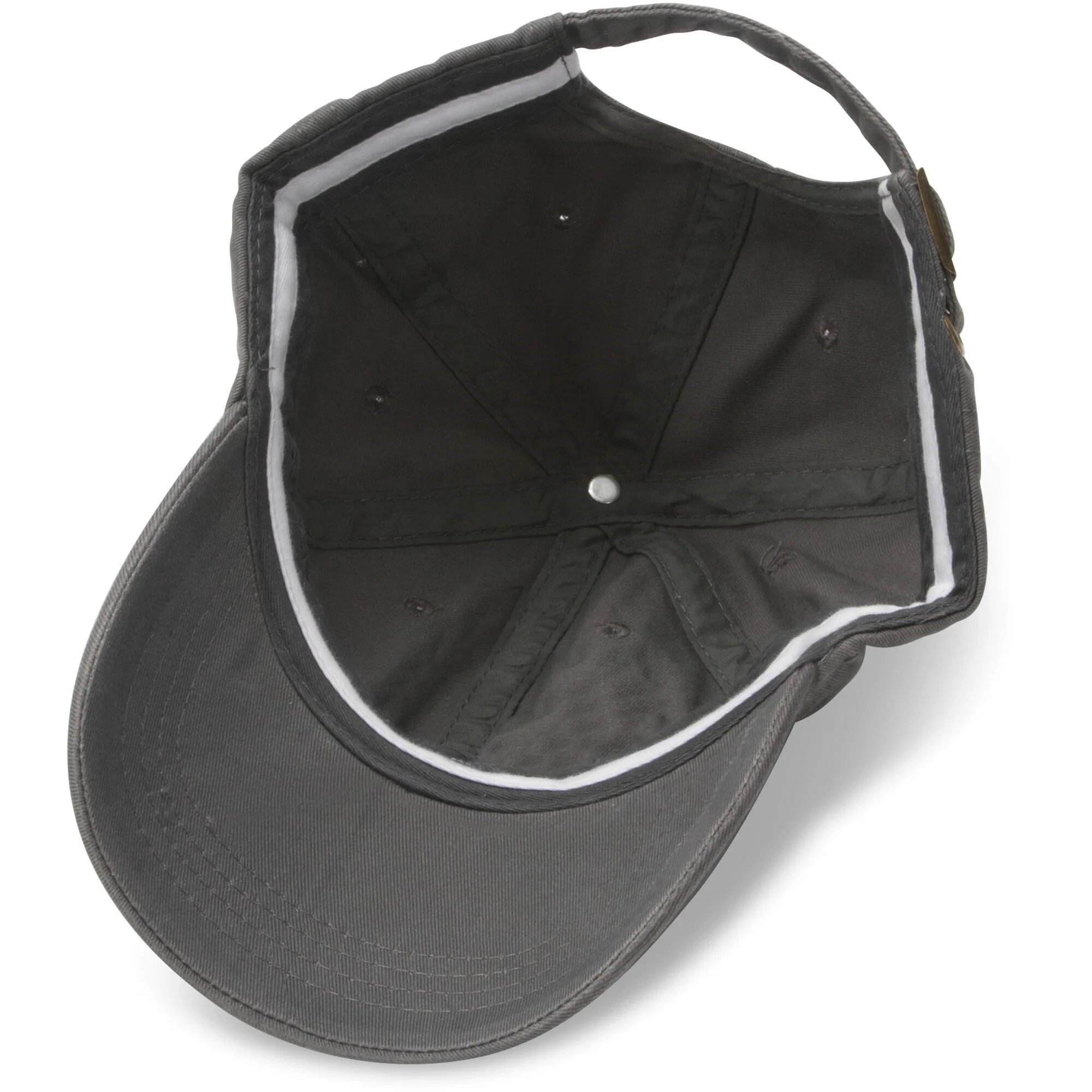 The Legend Gray Adjustable Hat - Image 4