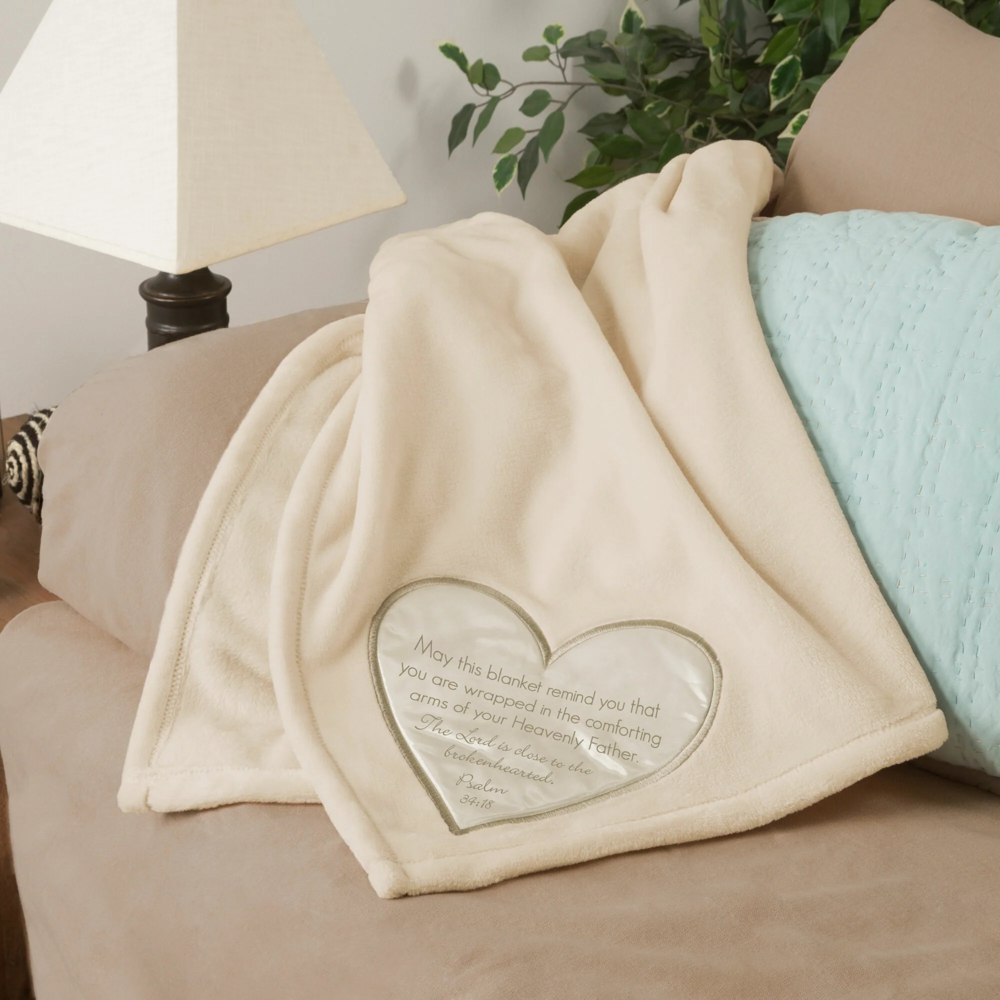 The Lord is Close 50" x 60" Royal Plush Blanket - Image 2