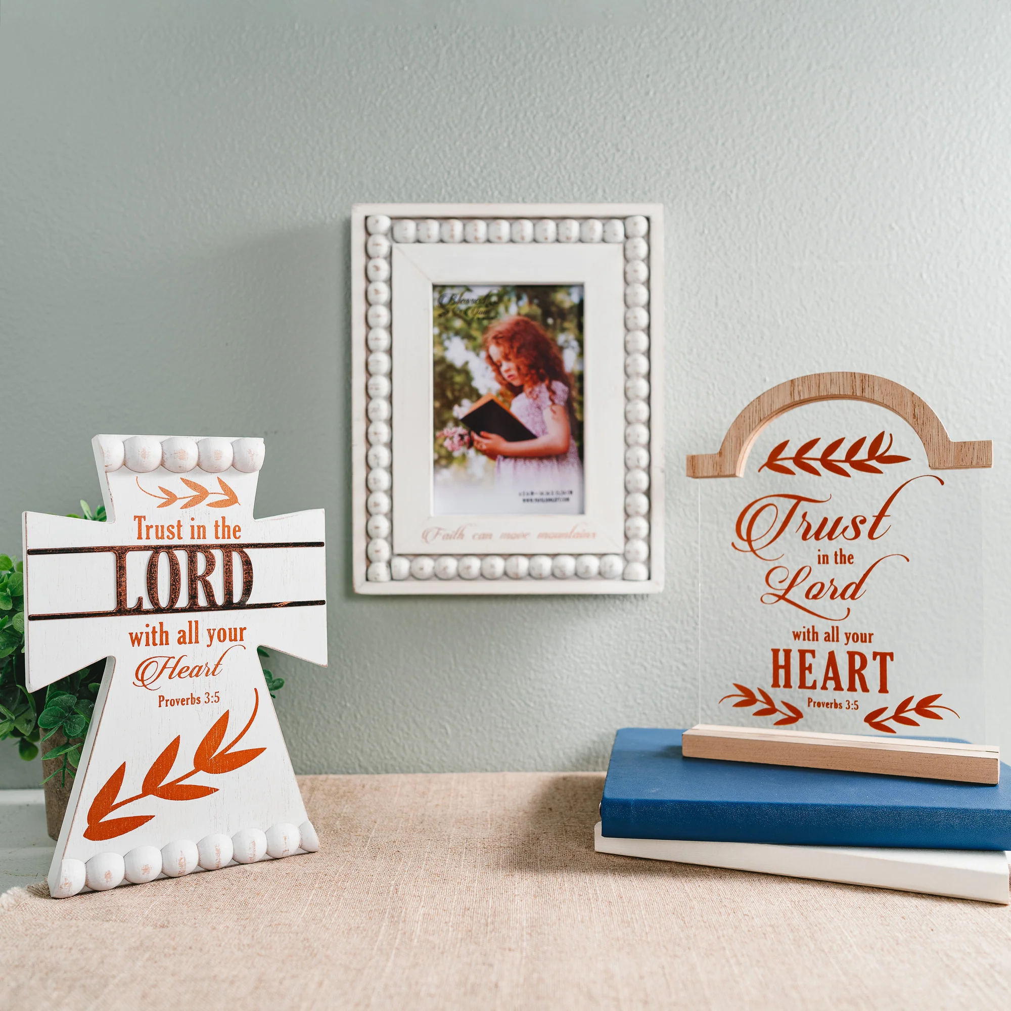 Trust 8" Self-Standing Plaque - Image 3
