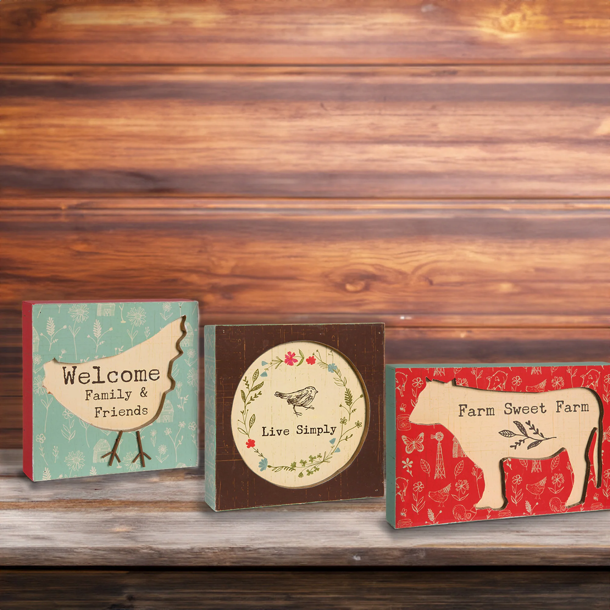Welcome 4.5" x 4.5" Plaque - Image 4