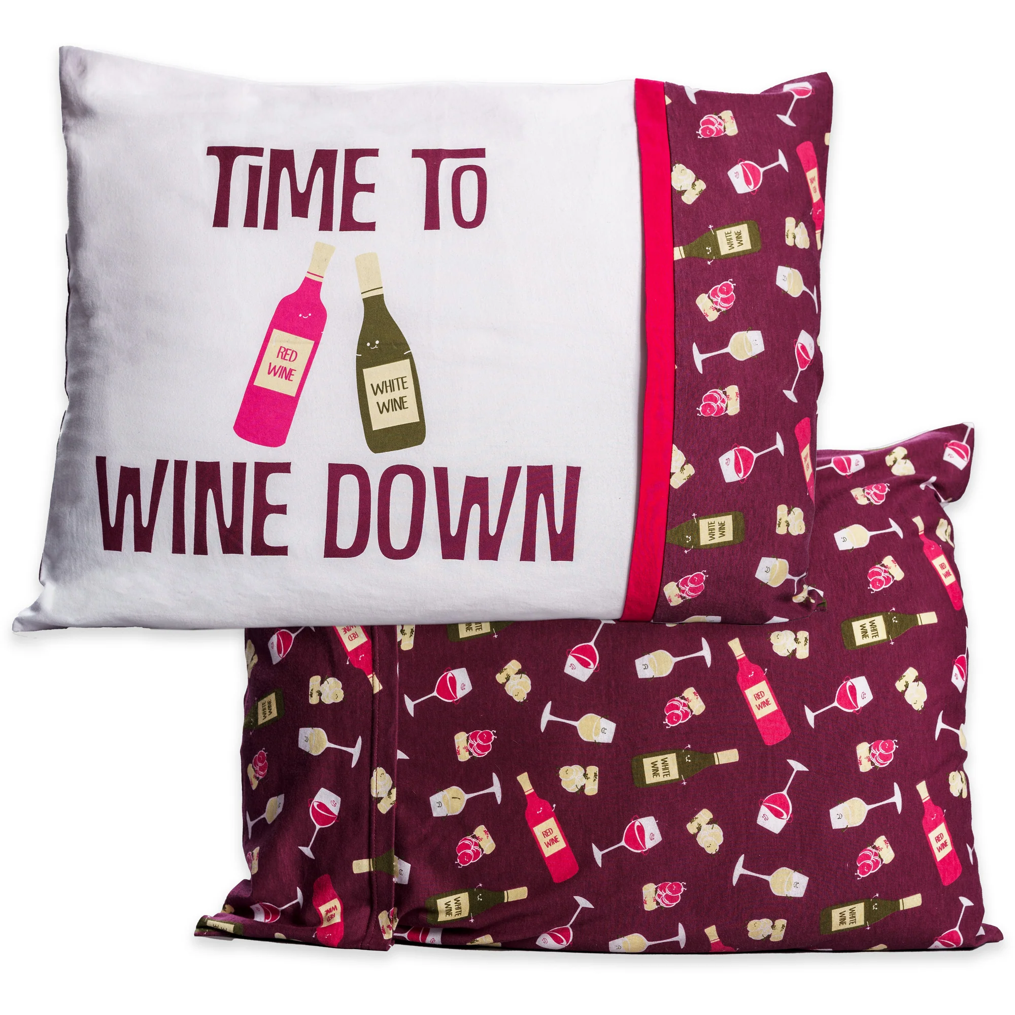 Wine Down 20" x 26" Pillowcase - Image 7