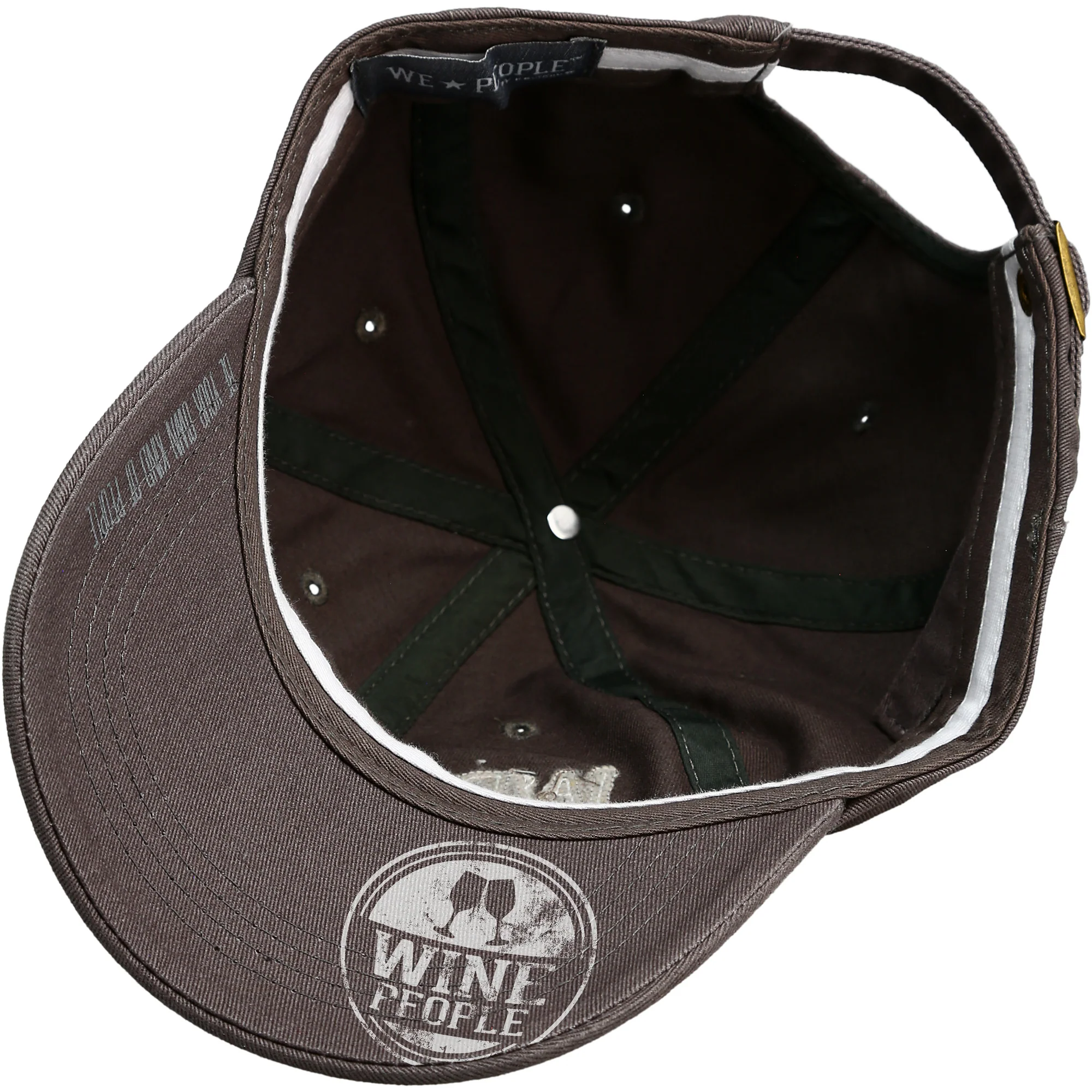 Wine People White Adjustable Hat - Image 10